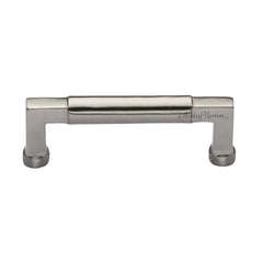 8-5/8''  Bauhaus Cabinet Pull, Satin Nickel