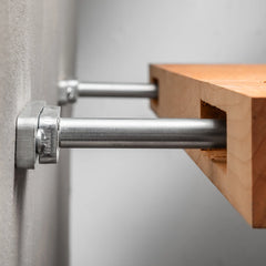 Rockler I-Semble Heavy-Duty Floating Shelf Supports, Pair