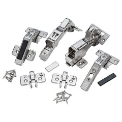 Blum 170° Pie Corner Hinge Kit, Frameless, Half Overlay