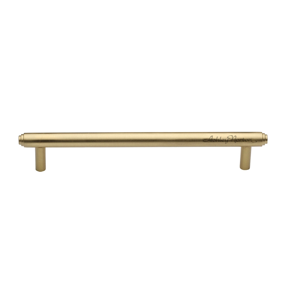 9-1/4''  Geneva Cabinet Pull, Satin Brass