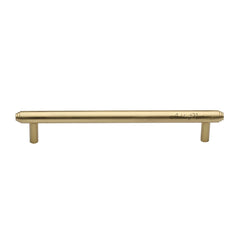 9-1/4''  Geneva Cabinet Pull, Satin Brass