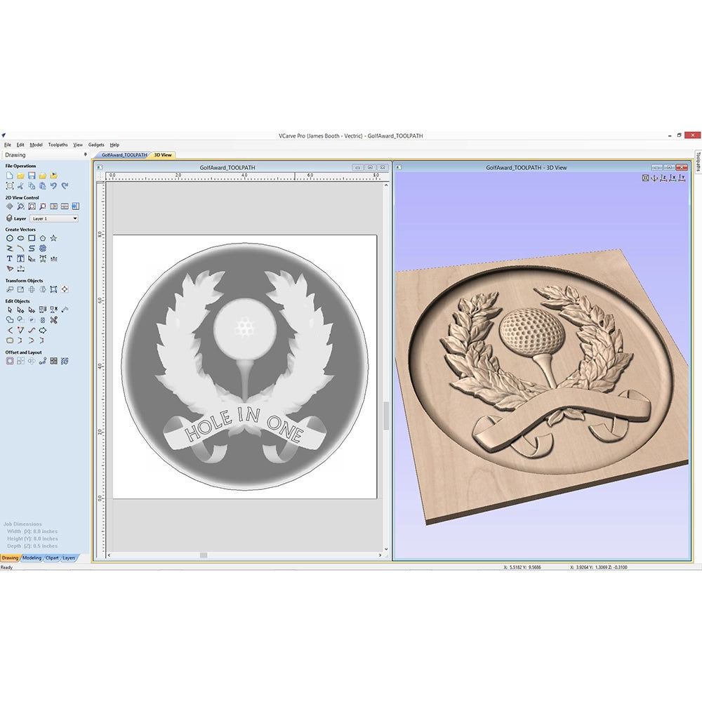 Vectric VCarve Desktop Software V10