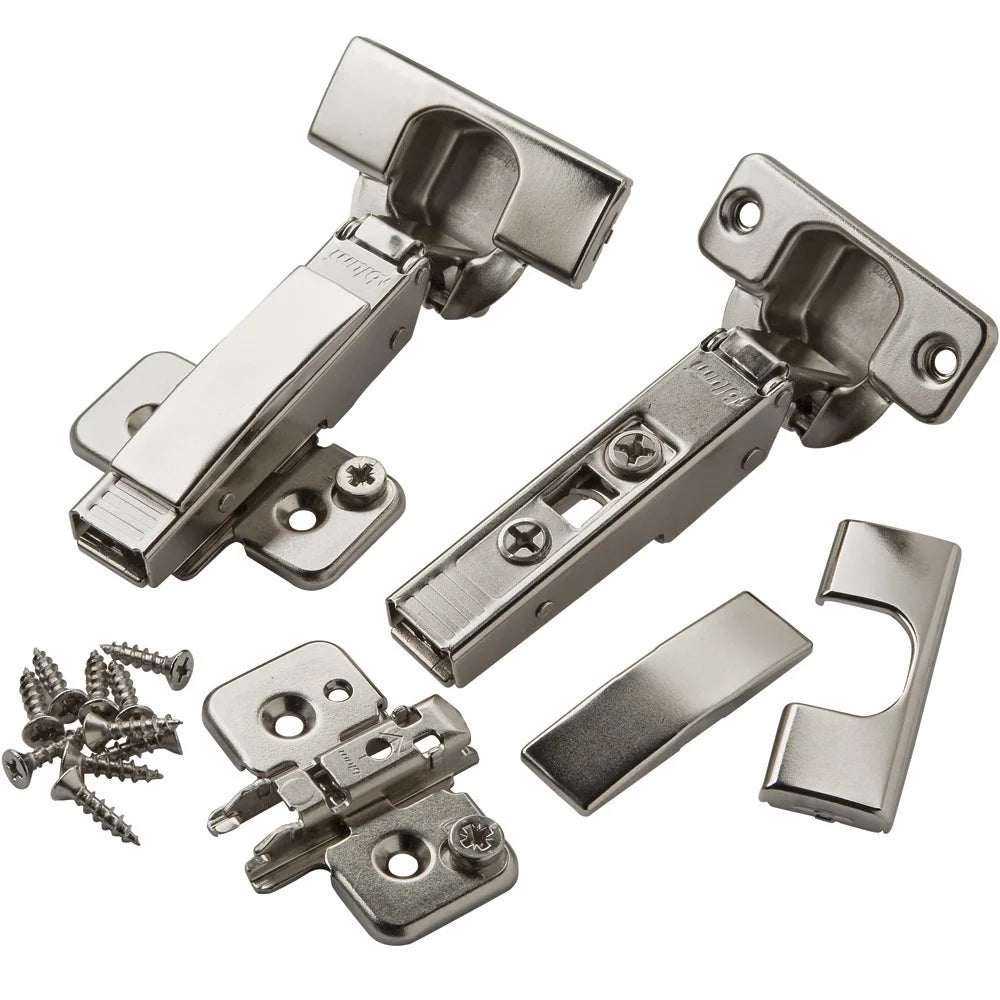Full Overlay Blum® 120° Clip Top Snap Close Hinges (Pair)