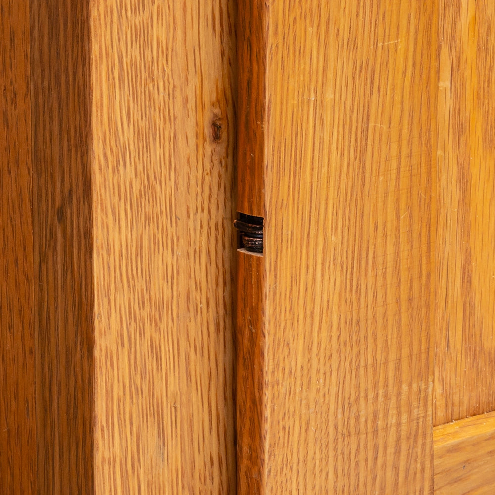Snap Closing Semi-Concealed Hinges - Nickel (pair)