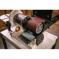 Jet Closed Stand Belt/Disc Sander Combo with 6'' x 48'' Belt and 9'' Disc