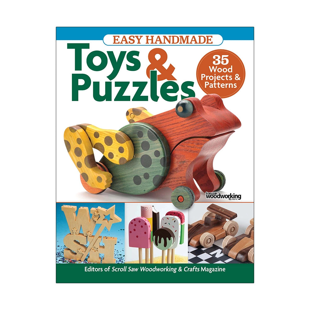 Easy Handmade Toys & Puzzles, Paperback Book
