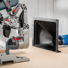Dust Right Mountable Dust Hood, 14-3/4'' x 11-1/4'' Opening