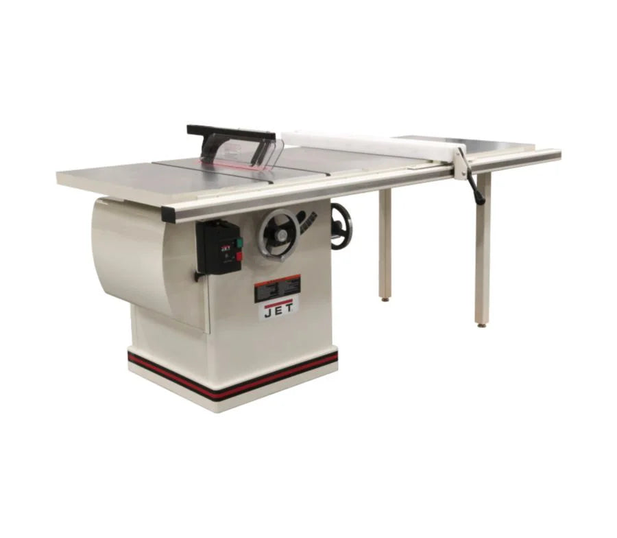 Jet Xacta Saw Table Saw JTAS-12-DX, 12'' Blade, 5HP, 50'' Rip