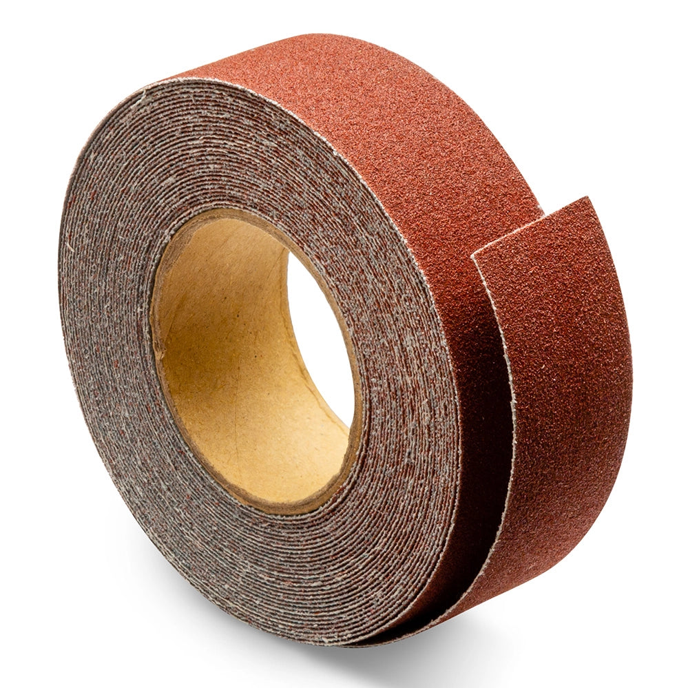 100-Grit Rockler J-Weight Cloth-Backed Sandpaper Roll, 1''W x 20'L