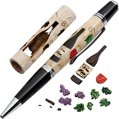 Vineyard Laser-Cut Inlay Pen Kit Blank