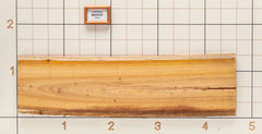Canarywood Live Edge Slab, 15-1/2''W x 55''L x 1-1/8'' Thick