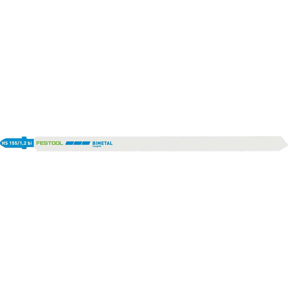 Festool Jigsaw Blades, Metal Sandwich Materials, HS 155/1,2 BI/5, 5-Pack (204337)