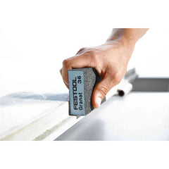 36-Grit Festool Granat Abrasive Sanding Sponges, 2-3/4'' x 3-7/8'' x 1'' Thick, 6-Pack (201080)