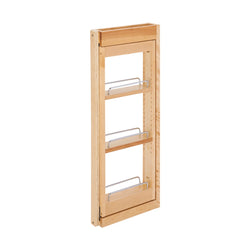 3 in. Wall Filler Pull-Out with Adjustable Shelves - 30 in. Height