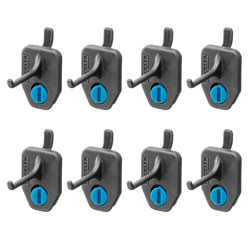 Rockler Hang-Tight Thin Post Pegboard Hooks, 8-Pack