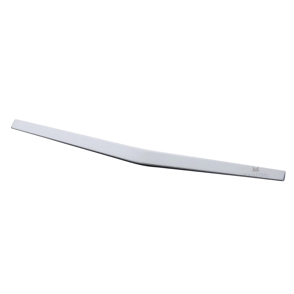 13-3/8''  Boomerang Cabinet Pull, Polished Chrome