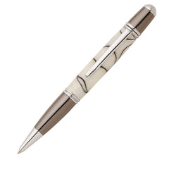 Gatsby Twist Pen Hardware Kit, Chrome/Gun Metal