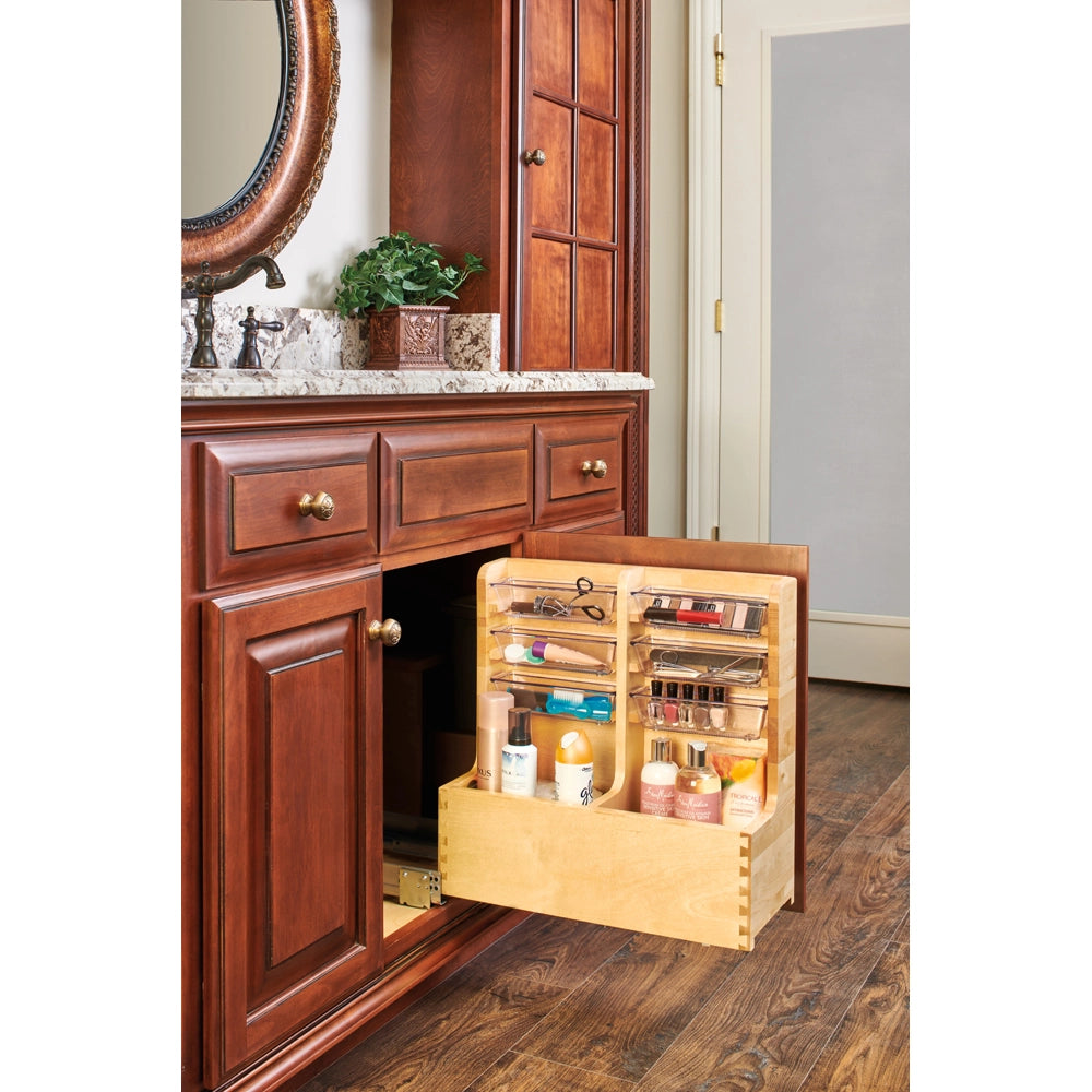 Under Sink Pullout L-Shape Reversible Organizer - 24 in.