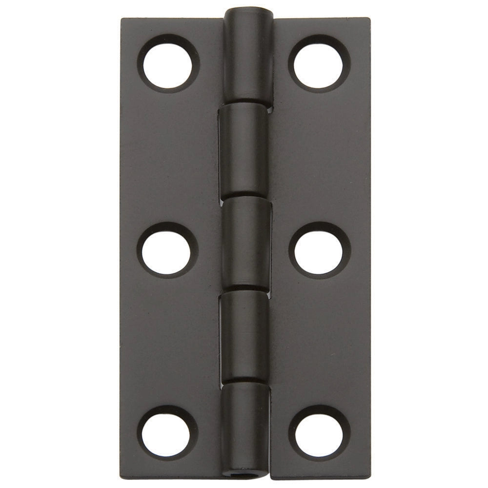 Flat Butt Hinge 2" L x 1" W, Oil-Rubbed Bronze