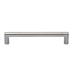 4-1/4''  Modern D Stainless Steel Cabinet Pull, Satin Stainless