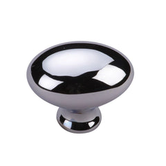 1-1/2''  Egg Cabinet Knob, Polished Chrome
