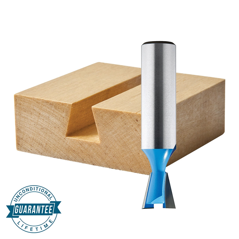 3/8" D x 3/8" H x 9° x 1/4" Shank Rockler Dovetail Bit
