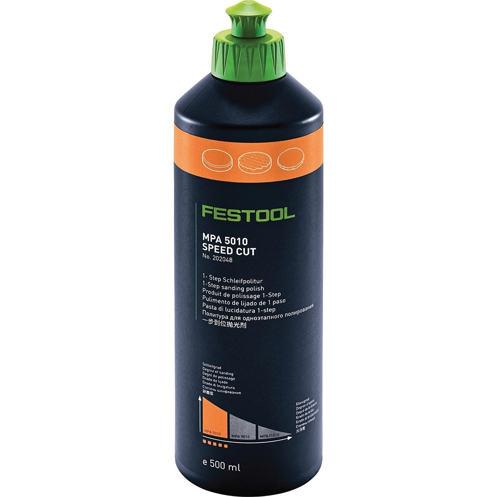 Festool Polishing Compound MPA 5010, Speed Cut (Medium), 500ml (202048)