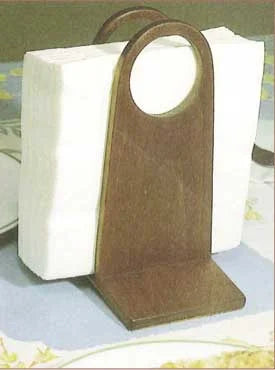 Tabletop Napkin Holder Downloadable Plan