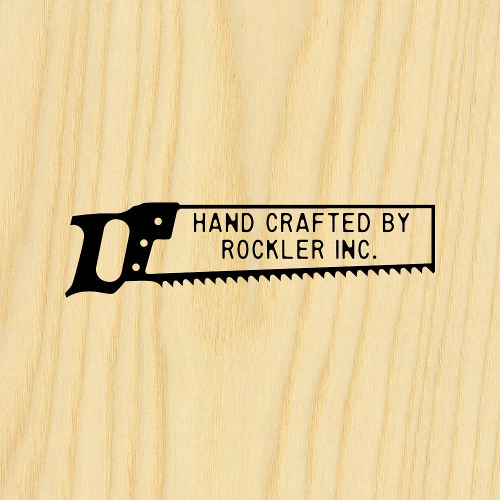Two-Line Handsaw Branding Iron, Head Only (for Torch-Heated Handle)