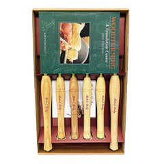 Sorby 6-Piece Woodturning Set with Book (Woodturning: A Foundation Course)