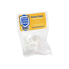 StopLossBags Steward Bag DIY Bundle with Funnel, 4 Extra Caps and Filler Clip, 4-Pack