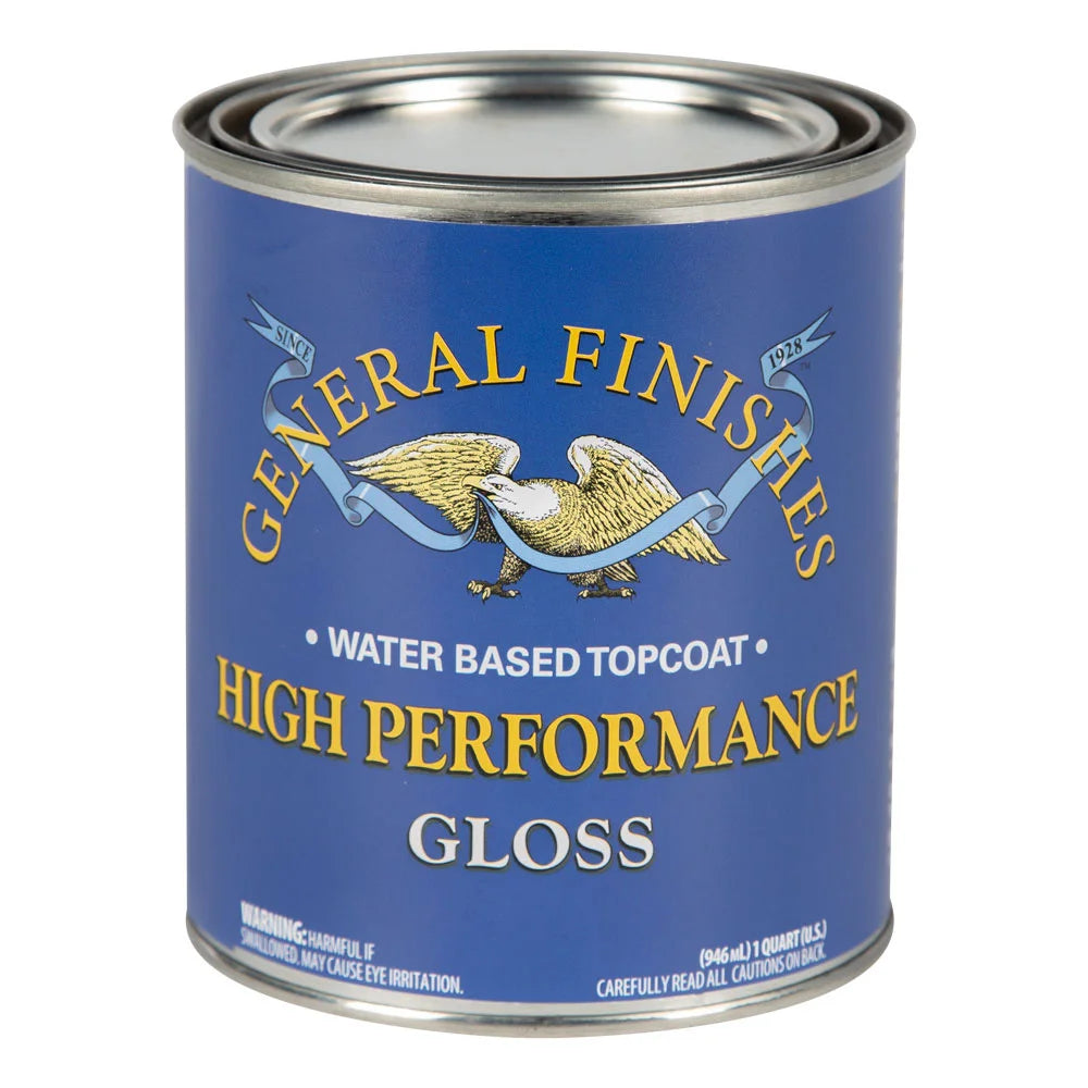 General Finishes High Performance Water-based Top Coat Gloss, Gallon
