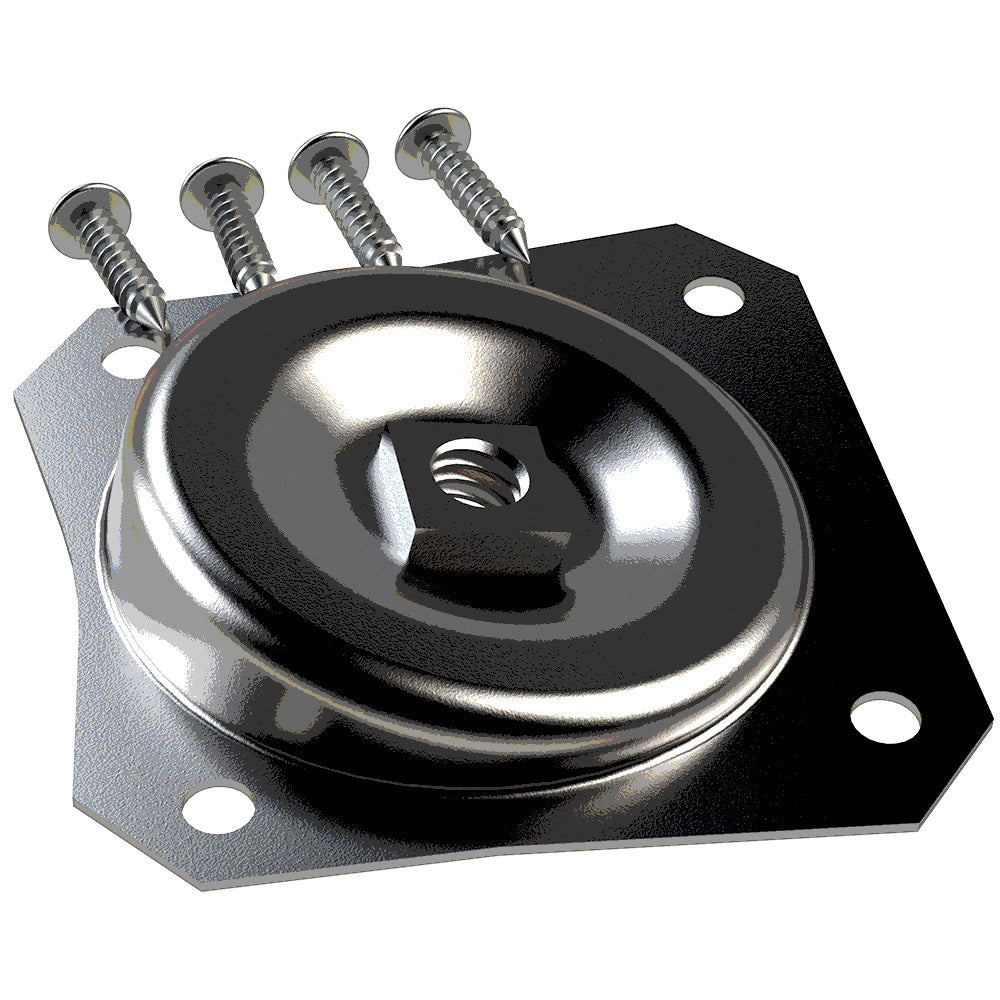 11 degree Table Leg Mounting Plate for 5/16''-18 Hanger Bolts