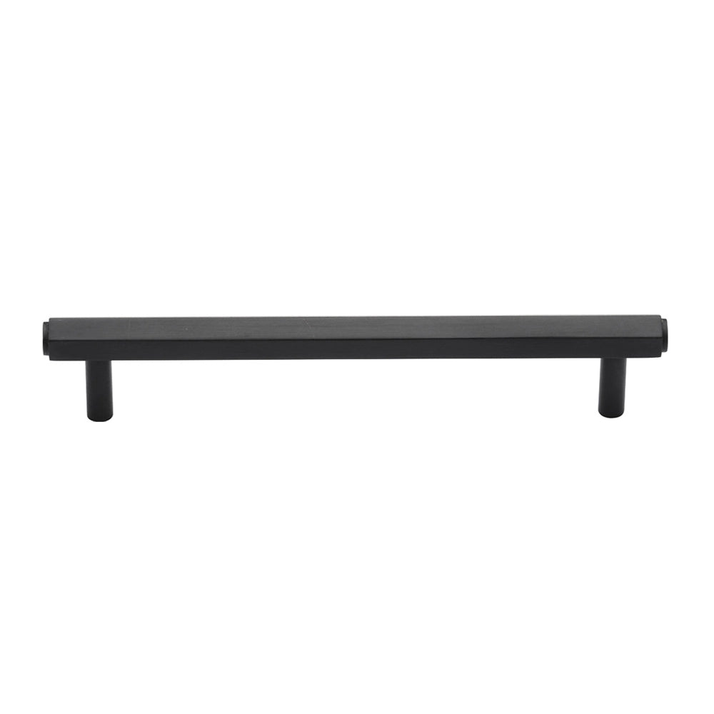 11-1/4''  Hex Modern Cabinet Pull, Dark  Oil-Rubbed