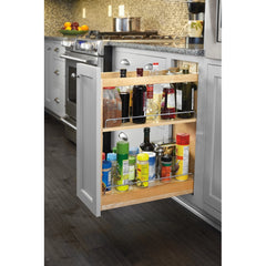 Base Cabinet Pullout Organizer with Blumotion Soft-Close - 8 in.