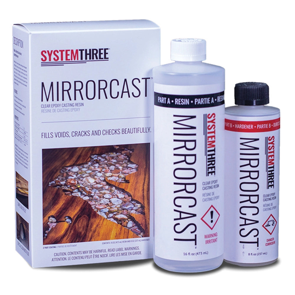 System Three MirrorCast Epoxy, 1.5 Pint Kit