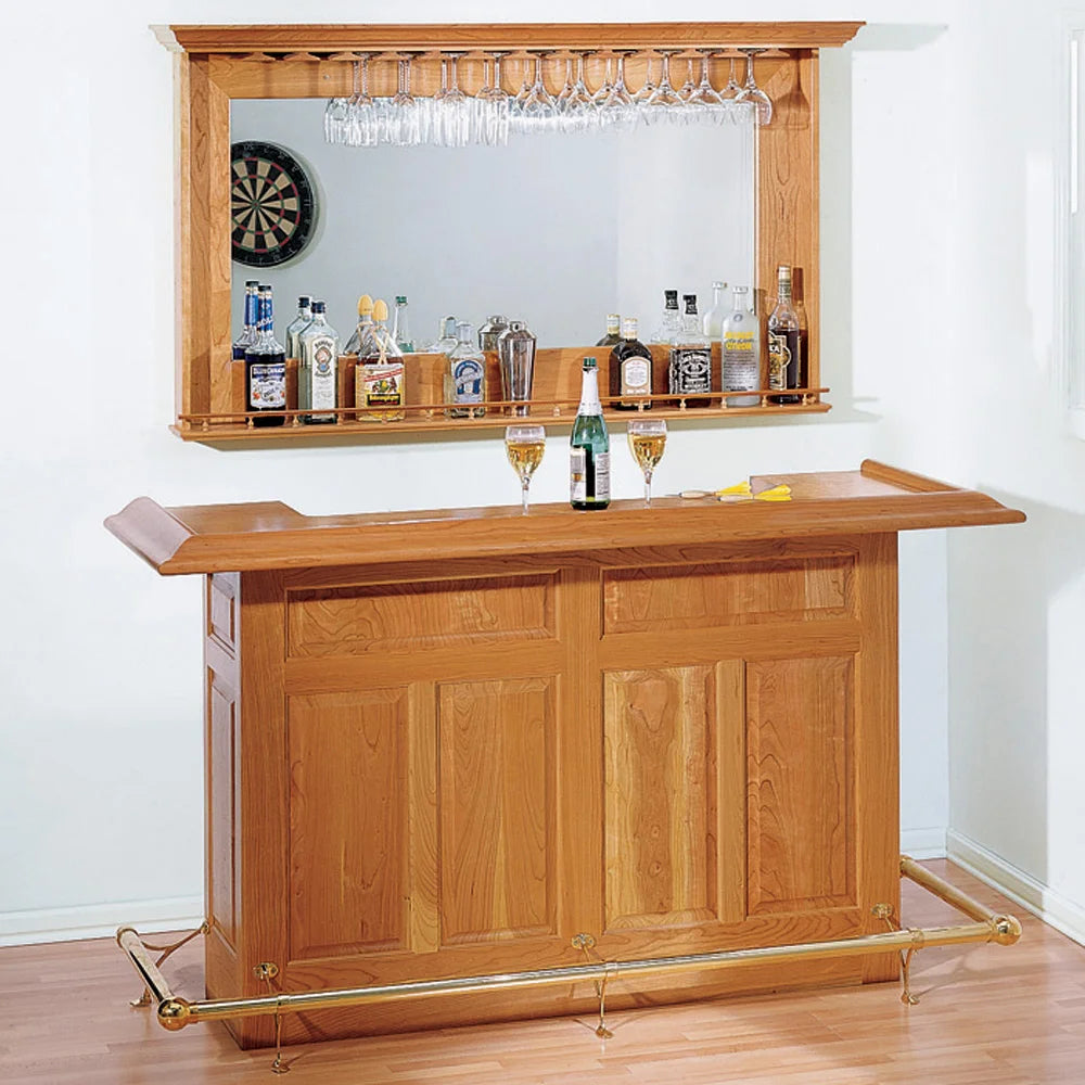 5" W x 8' L 1-1/4" D, Red Oak Small Profile Bar Molding