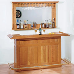 5" W x 8' L 1-1/4" D, Red Oak Small Profile Bar Molding
