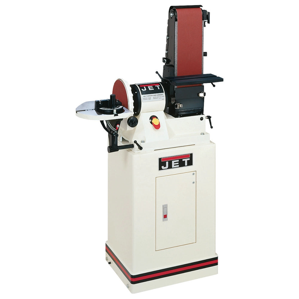 Jet Closed Stand Belt/Disc Sander Combo with 6'' x 48'' Belt and 9'' Disc