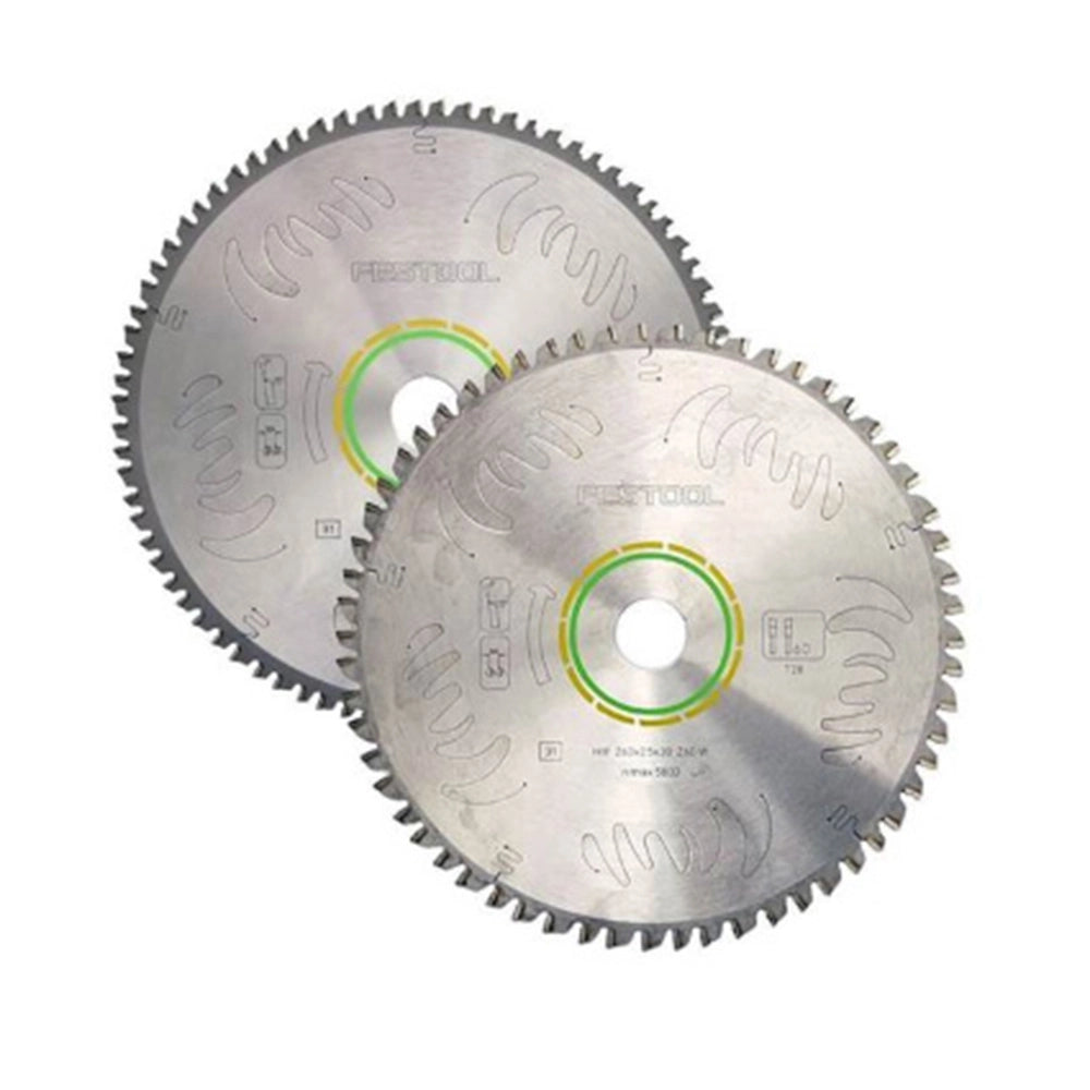 Universal and Fine-Tooth Blade Set for Festool Kapex Compound Miter Saw (203150)