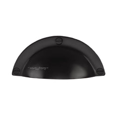 3-3/4''  Front Mounted Cabinet Bin Pull, Flat Black