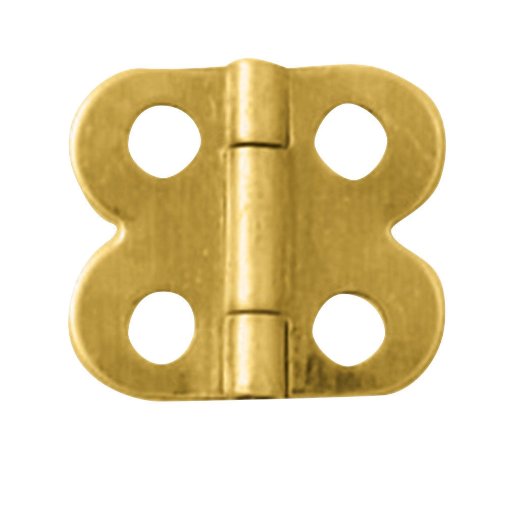 Brass-Plated Mini Decorative Small-Box Fastener Hinge