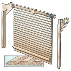 Maple - Hardwood Tambour Kit
