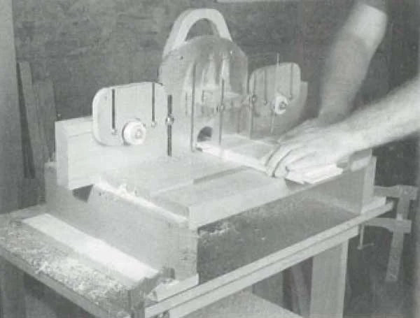 Shop-Built Mortising/Tenoning Table Downloadable Plan