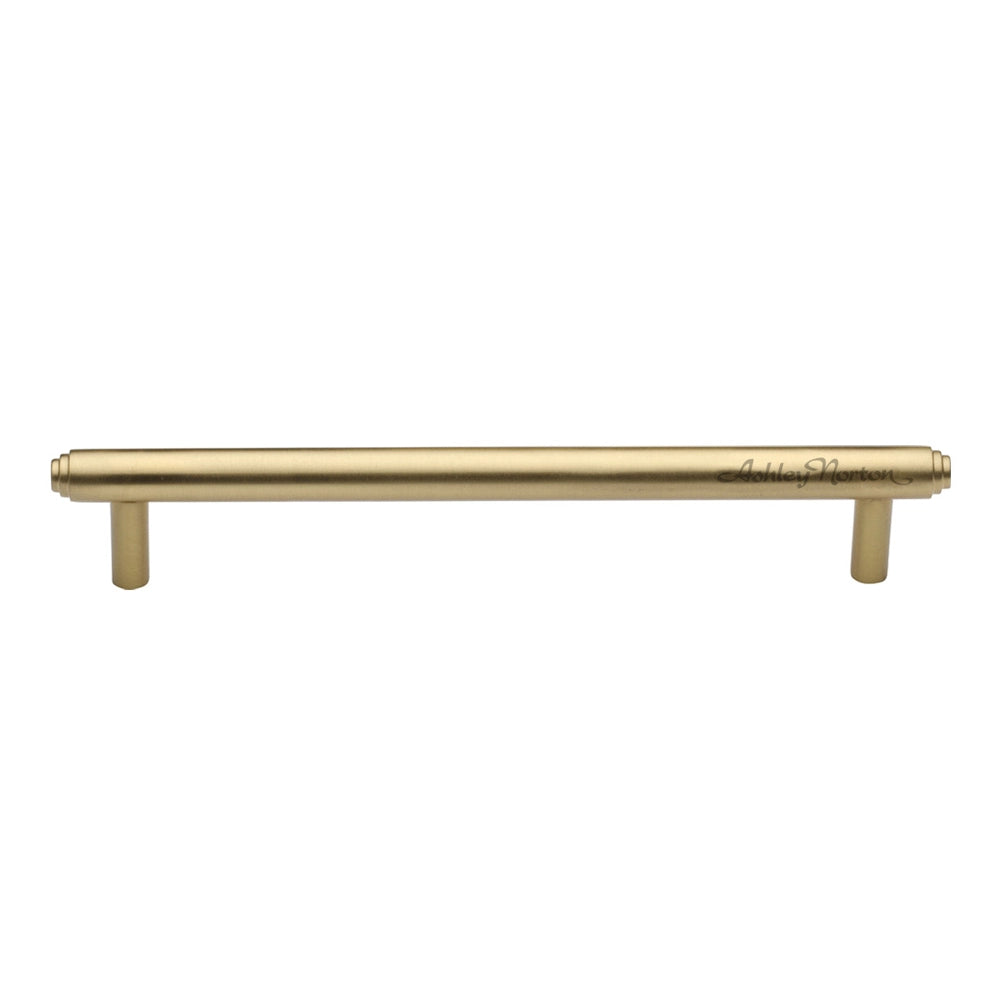 7-1/4''  Geneva Cabinet Pull, Satin Brass