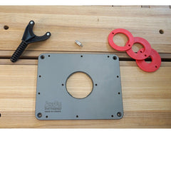 JessEm Rout-R-Plate, 3/8'' Phenolic Insert Plate, 9-1/4'' x 11-3/4'' (Does Not Fit Rockler Tables)