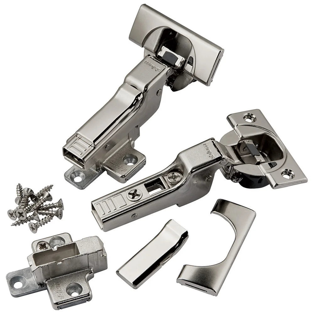 Full Inset Blum Clip Top Soft-Close Hinge Kit (Pair) for Frameless
