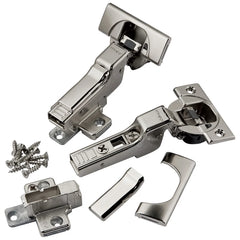 Full Inset Blum Clip Top Soft-Close Hinge Kit (Pair) for Frameless
