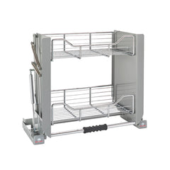 Cabinet Pull-Down Shelving System Wall Accessories - 24 in.
