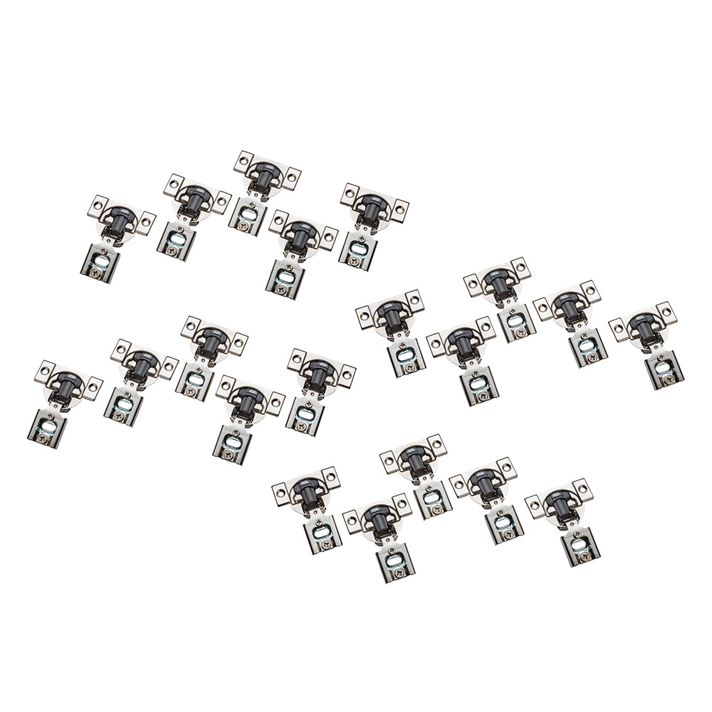 Blum® 38N355B.08 Compact 1/2'' Overlay 105° Hinges with Blumotion, 20-Pack